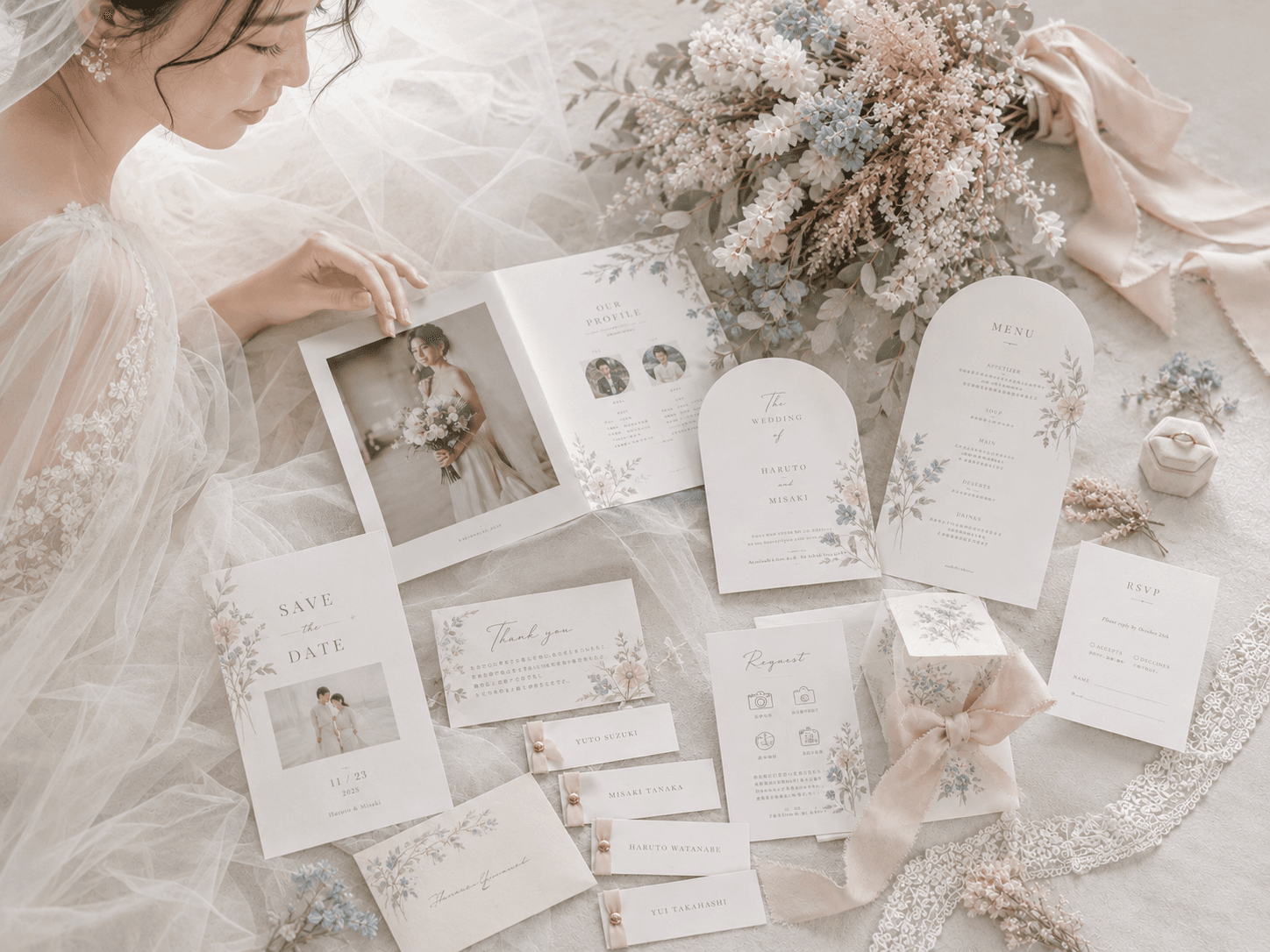LULUTOのプロフィールブック — ふたりらしい結婚式アイテムのイメージ